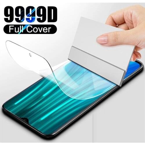 Screen Protector For Xiaomi Redmi note 9 8 7 Pro 8T 9S X3 Hydrogel Film For Xiaomi 9 8 A2 A3 Lite 9T Pro Screen Protectors