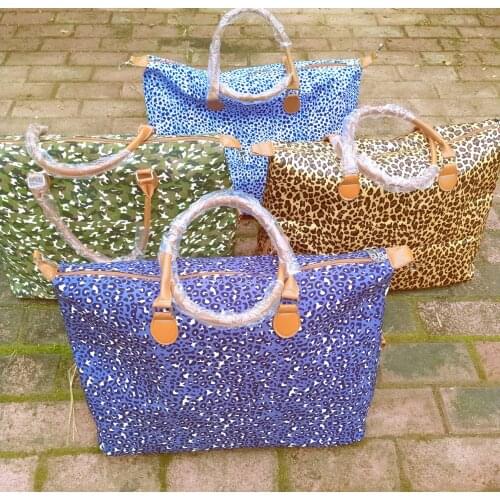 Ladies Fashion Large Capacity Handbag Women Plaid Print Weenkender Handbags New Travel Duffle