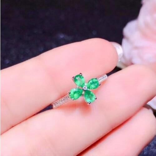 100% natural Colombia Amethyst adjustable ring 925 silver 4x3mm love Gift stone ring AAAA crystal healing stone low price