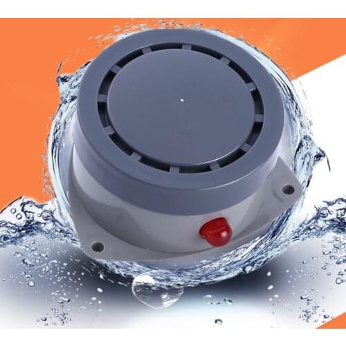 120 dB Waterproof Water Leakage Alarm Detector, Household Bathroom Water Flood Detector Replaceable Battery Sensor Alarms