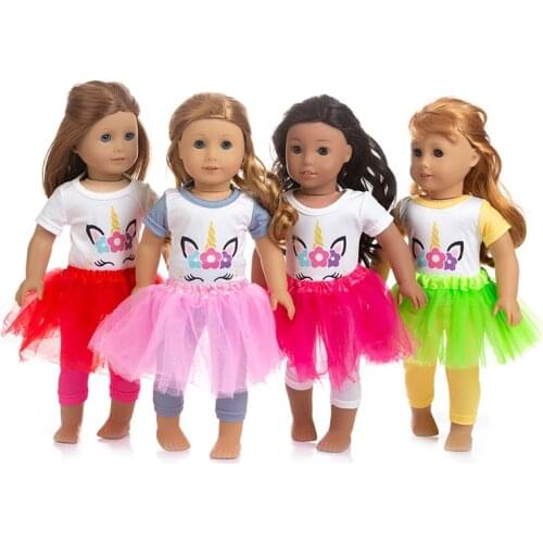 3pcs in 1, New suits Fit for 18 inch American Girl And Accessories Dresses (Shoes are not included)