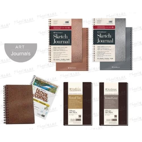 American Strathmore Warm Brown/Cold Gray Sketchbooks for Drawing color lead portable sketchbook