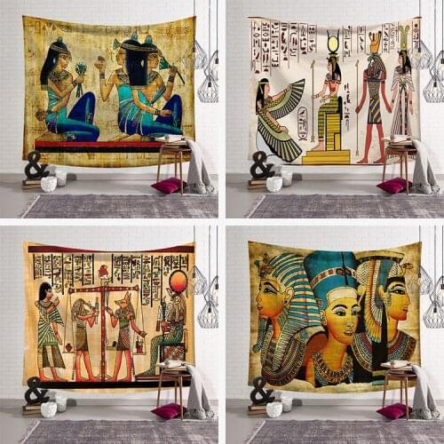Ancient Egypt Series Household Hanging Tapestry Wall Hanging Tapestry Decorative Cloth Art Home Decoration Accessories BohoDecor