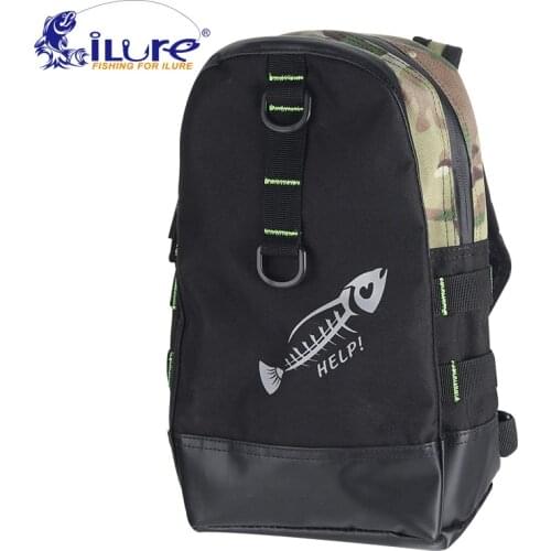 ILure New Fishing Multi-purpose Bag Reel Bags Pesca Fishing Tackle Bags Carp Bait for Bait with Elastic Fishing Roll Tools Bag