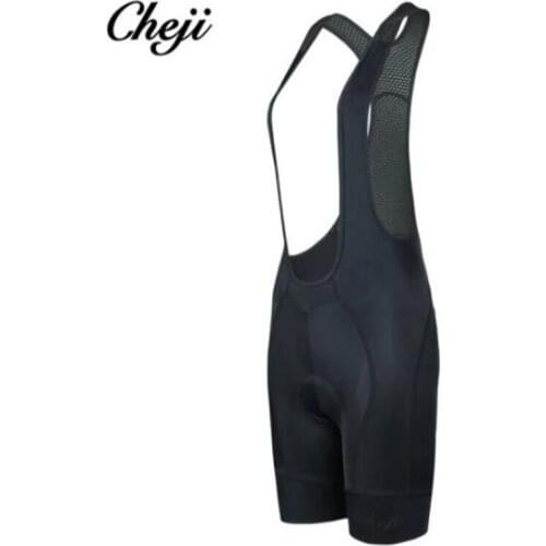 CHEJI Cycling MTB Bib Shorts Tights Women Summer Lycra Black Jersey Gel Padded Road Bike Downhill Mountain Bike Clothes