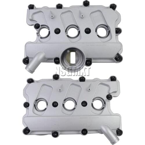 AP01 2X Cylinder Head Valve Cover for Touareg Audi A4 A6 3.0L Left & Right Side 06E103471S 06E103472N