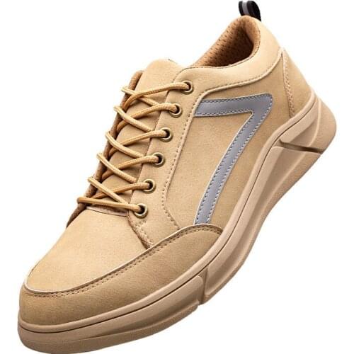 2021 New Mens High Quality Work Safety Shoes Wear Non-Slip Bottom Steel Toe Cap Breathable Anti-Piercing Casual Shoes Leather