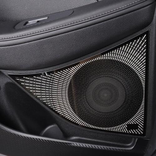 Car Audio Speaker Cover Trim Door Loudspeaker Cover Trim Car Accessories interior For Hyundai Sonata 2019 2020