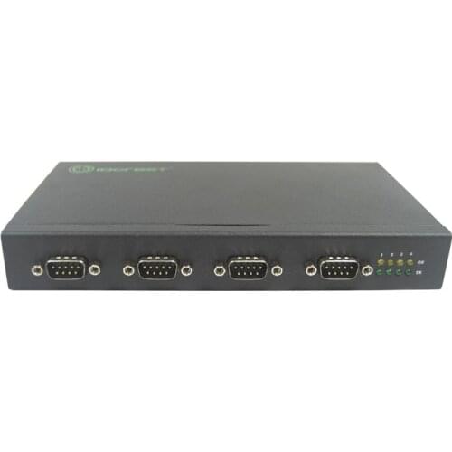USB 2.0 to 4 Ports RS232 Adapter Convertor DB9 COM RS-232 Serial Port Multiplier