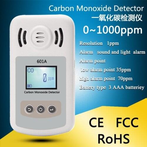Digital display portable carbon monoxide detector Carbon monoxide alarm Digital coal CO alarm analyzer gas acondicionado