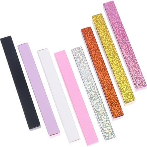 10Pcs/lot Empty Eyeliner Packaging Paper Box Lipstick Pen Package Box Sample Eyeliner Gift Box 11 Colors