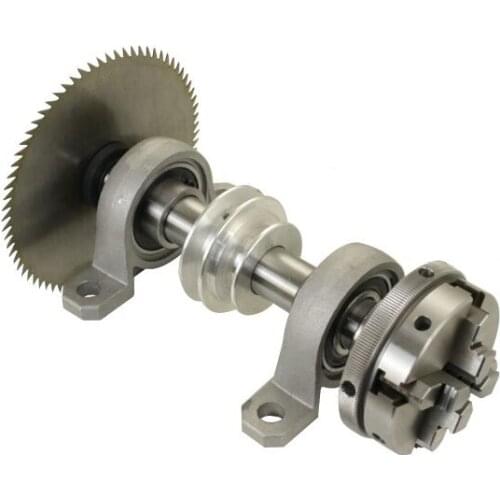 Bearing seat spherical instrument thimble lathe, unpowered 50, 65 chuck bead machine spindle