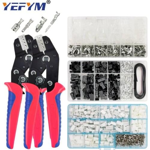 SN-48BS SN-2549 crimping pliers with tab 2.8 4.8 6.3mm XH2.54 SM2.54 terminal box Car connector wire electrician tools set