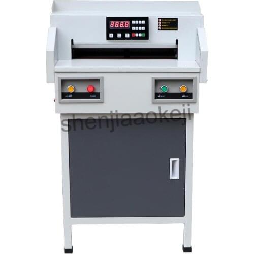 G450VS+ Electric Paper Cutter Automatic NC Paper Cutter 450mm A3 Paper Cutting Machine A3 SIZE paper trimmer 220V (50Hz) 1PC