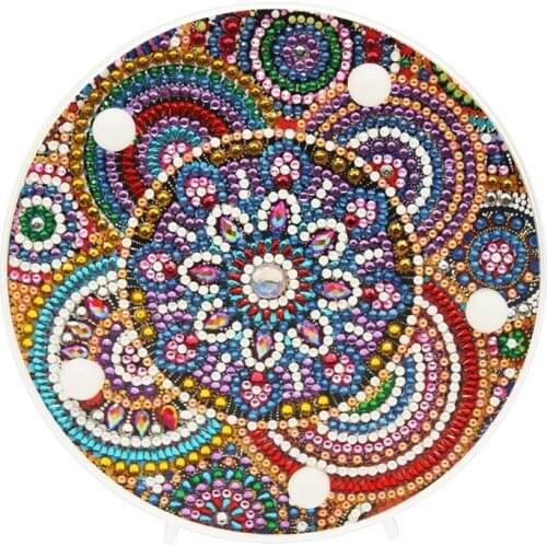 DIY LED Special Shaped Diamond Painting Molding Lamp Resin Diamond Shaped Drill Full Drill Night Light Creative Ornament