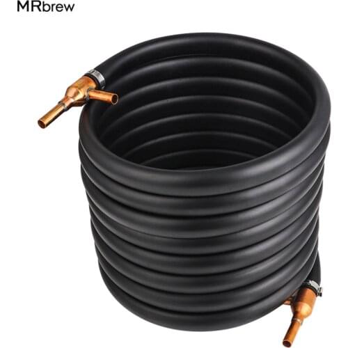 Wort Heat Exchanger Counterflow Chiller With Copper Tubing, Beer Coiling Cooler Wine Cooling Manchine Homebrew Tools Pure Copper