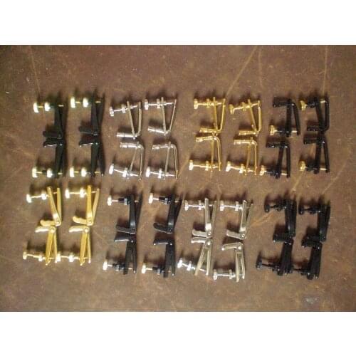 100PCs Brand New Violin Fine Tuners Quality Fiddle String Adjusters Violin Parts In Different Colors In 1/4 1/2 3/4 4/4 Size