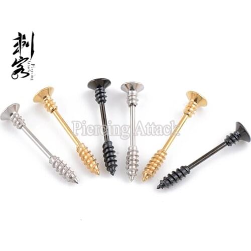 14 Gauge Screw Nipple Bar Nipple Shield Nipple Ring