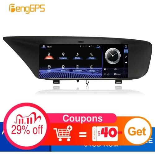 2 Din Stereo Android 9.0 for Lexus GS 2012-2016 GPS Navigation DVD Player Radio 8Core Multimedia 4G+64G AM/FM USB WIFI Headunit