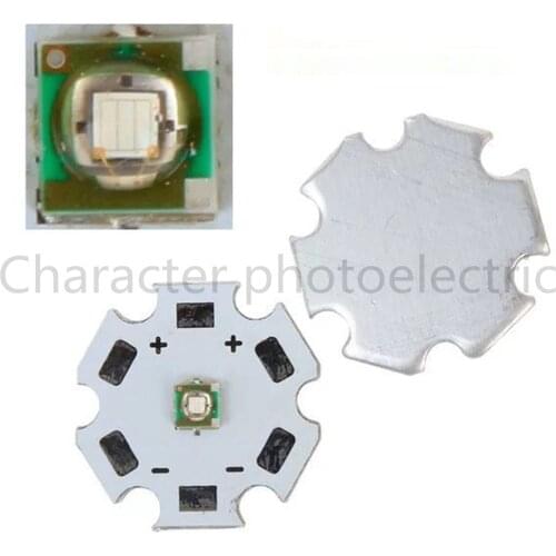 5 pcs Cree XPE XP-E R3 1-3W LED Emitter Diode Neutral White Cool White Red Green Blue Royal Blue LED with 20/16/14/8mm heatsink