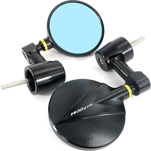 For KAWASAKI GTR1400 2008-2018 Motorcycle CNC Aluminum Rear View Side Mirror Handle Bar End Mirrors