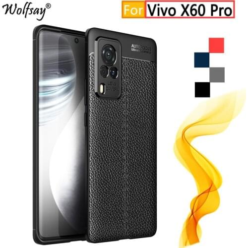 For Vivo X60 Pro Case Bumper Rubber Housings Silicon Case For Vivo X60 Pro Phone Cover For Vivo X60 Pro Global Version Case 6.56