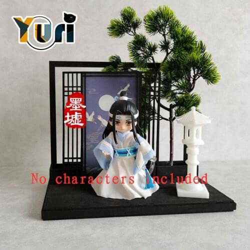 Grandmaster of Demonic Cultivation Wei Wuxian Wangji Scene Model DIY Fit Figure Doll Toy Material Package Cosplay Gift C