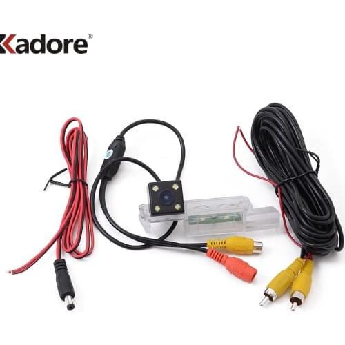 Rear View Backup Reversing Camera For Volkswagen Scirocco Passat CC Golf 7 2014 Car Parking Accessories 4 LED Night vision