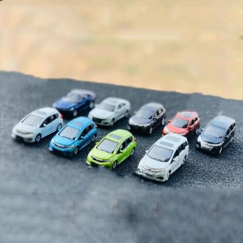 Diecast 1:64 Scale Alloy Car Model Original Honda Fit Tenth Generation Decoration Adult Collection Display Souvenirs Gifts Toys