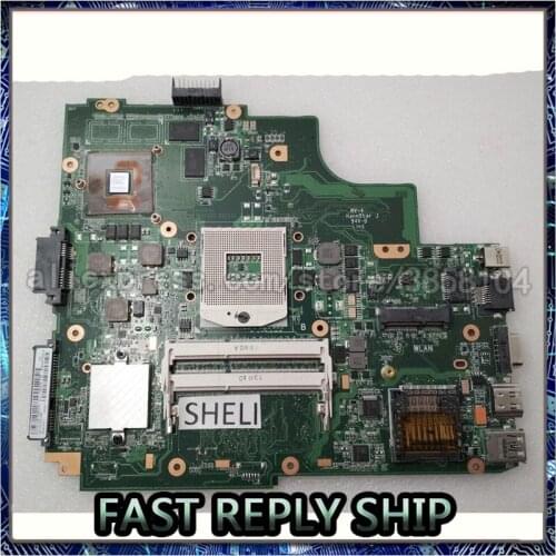 SHELI For Asus K43SV K43SJ Motherboard with GT520M 60-N3VMB1200 REV 3.0