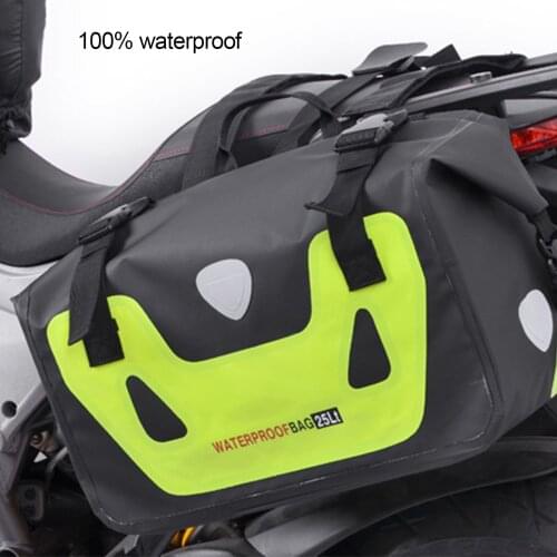 New Motorcycle Waterproof Racing Race Moto Helmet 50L Travel Bags Suitcase Saddlebags Hiking Camping Accessory