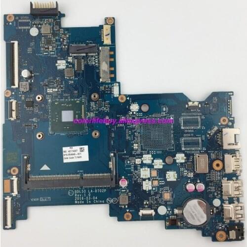Genuine 854949-601 854949-001 BDL50 LA-D702P UMA w N3160 CPU Laptop Motherboard for HP 15-AY Series 15T-AY000 Notebook PC