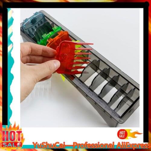 Grid Base Box For Universal Hair Clipper Limit Comb Guide Attachment Size Barber Replacement Hair Styling Tool