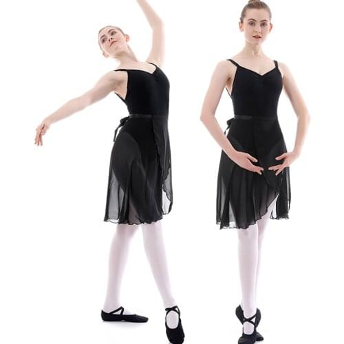 Dance Skirt Adult Semi Transparent Tulle Skirts Women Adult Tulle Ballet Skirt Wrap Leotards For Women