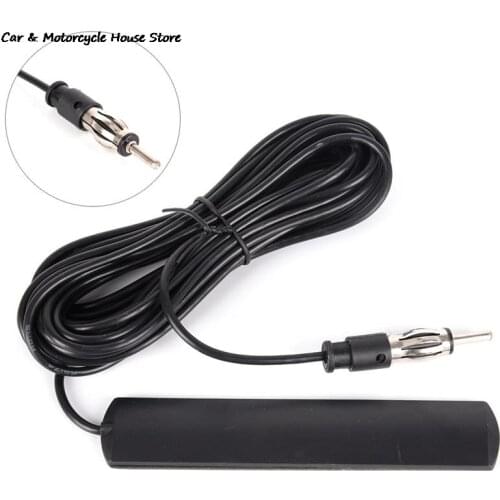 Waterproof Car Aerial Antenna FM Radio Amplified Slim Hidden Mount On Car Roof
