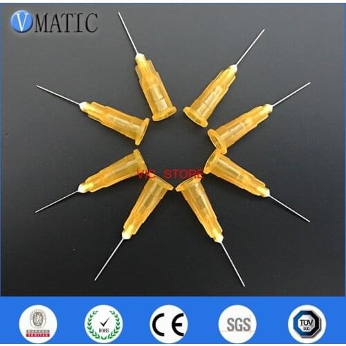 High Quality 25G High Quality Pinhead Dispensing Machine Syringe Needle Metal Pinhead Glue Dispenser Needle Tip 1/2 Inch