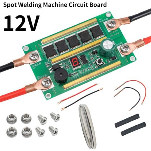 NY-D01 Spot Welding Machine Spot Welder Timing Current Controller Board Current with Digital Display Upgrade 100A