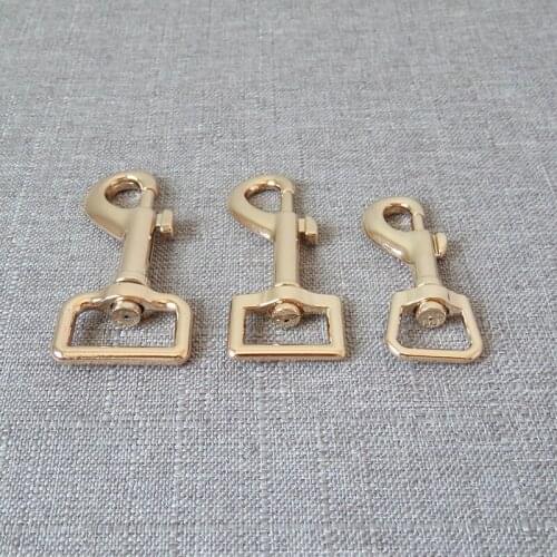 20 pcs 15mm 20mm 25mm metal hardware carabiner DIY bag dog leash belt straps buckle clip clasp snap buckle sewing accessory