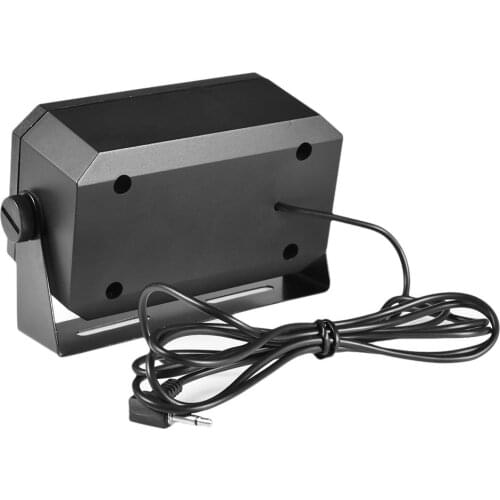 7W External Speaker For Car Sound Box Loudspeaker Boxes 400Hz with 3.5mm Audio Jack 6ft Power Cable