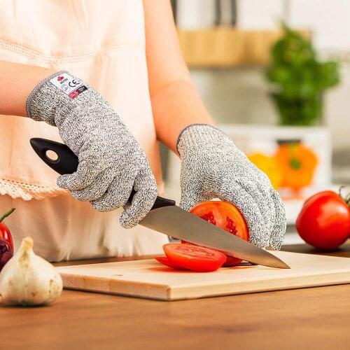 Anti-cutting Gloves Size S/M/L/XL Kitchen Gloves & Mitten Outdoor Cycling Sports Full Finger Gloves