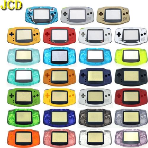 1Set Full Housing Shell for Nintend Gameboy GBA Shell Hard Case With Screen Lens Replacement for Gameboy Advance Console Housing