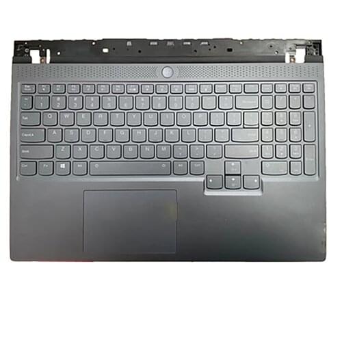 Keyboard US Black Palmrest COVER for LENOVO Legion Y9000K 2020H touchpad backlit