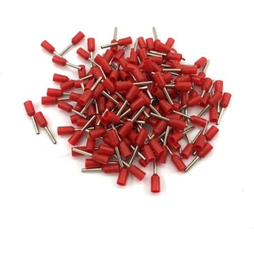 Insulated Terminal Block E0508 1000pcs/Pack Insulated Cord End Connector Electrical Crimp Terminals China