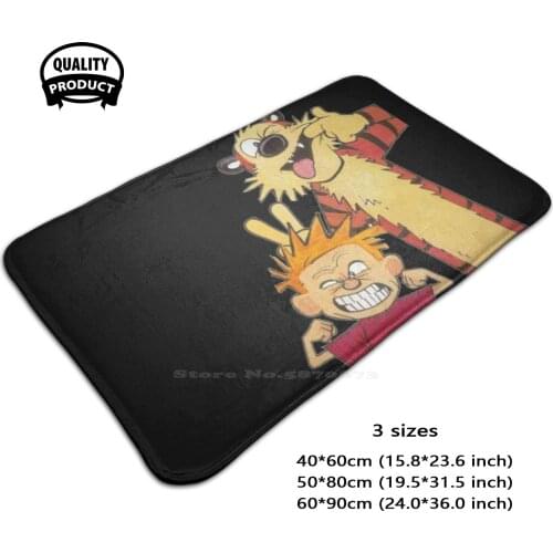 Soft House Family Anti-Slip Mat Rug Carpet Dancing With Music Ill Watterson Dancing Music Tranding Cases Gawix Cartoon