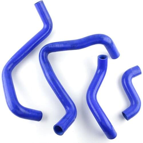 FOR FIAT Bertone X 1/9 X1/9 1972-1983 Silicone Radiator Coolant Hoses Kit