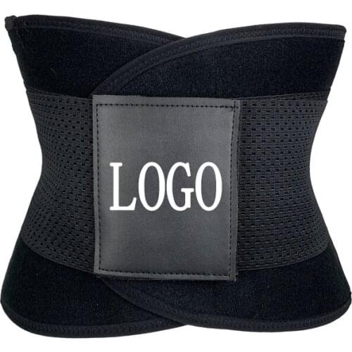 YAGIMI Customize Waist Trainer Logo Print Sweat Belt Workout Fitness Lose Weight Girdles Neoprene Fajas Shapewear Body Shaper