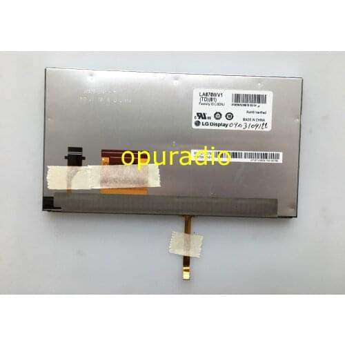 Original Opuradio 7Inch LCD display LA070WV1-TD01 With touch screen digitizer for Car DVD GPS navigation Audio