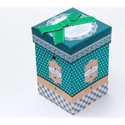 Bow figured Rectangle Gift Box (Small Size)