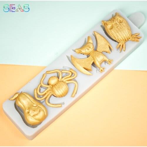 Silicone Mold Microwave Baking Tray Tool Desserts Tools Animal Resin Cake Baking Molds Birthday Cake Decoration Accessories