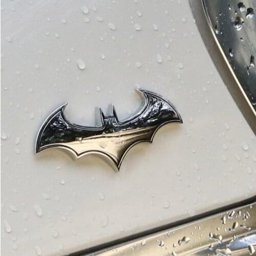 Car Styling 3D Metal Bat Metal Badge Sticker For chery tiggo 3 5 2016 A3 QQ A5 A1 Amulet A13 E5 FOR great wall/lifan/ byd